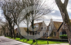 Streetscene of Ballum, Ameland, Friesland The Netherlands photo