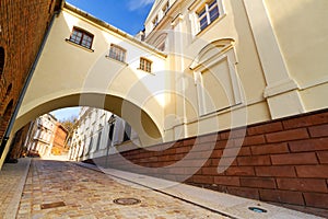 Street in old town of Grudziadz