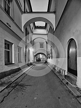 Street of the old town