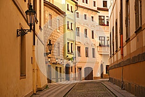 Street in old town Prague