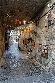 Street of Orvieto, Umbria, Italy