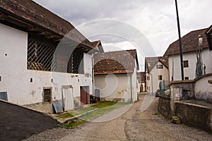 Street in Ovasta, North East Italy