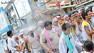 Street Parade of the Phuket Vegetarian Festival