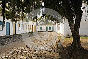 Street of Paraty City photo