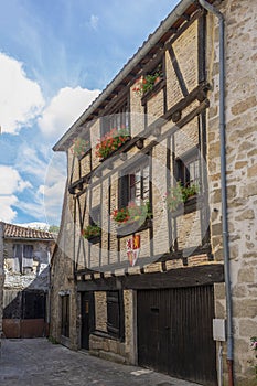 Street in Parthenay, France