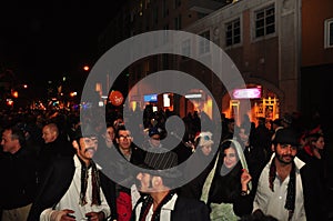 Street party at Zombie Crawl and Parade 2015, Toronto, Canada