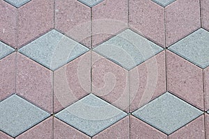 Street paving blocks pattern and texture background