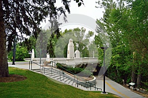 S. Capitol Boulevard steps to Greenbelt Boise Idaho