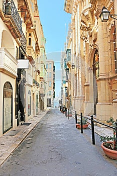 street photography of Valletta city Malta