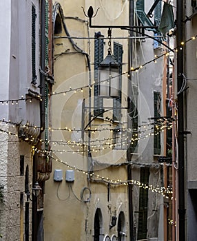 Street in Portovenere, Italy