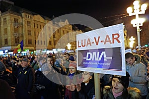 Street protests in Romania