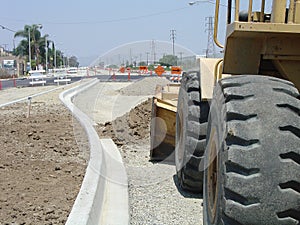 Street reconstruction photo