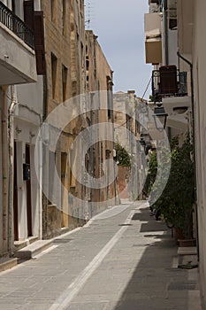 The street in Rethymno