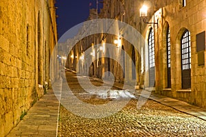 Street in Rhodes