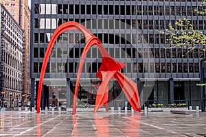 street and riverview scenes in downtown chicago