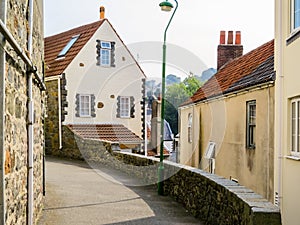 Street of Saint Peter Port, Bailiwick of Guernsey photo