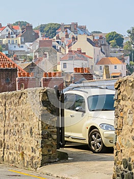 Street of Saint Peter Port, Bailiwick of Guernsey photo