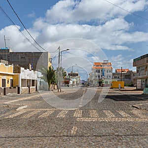 Street in Sal island, Cabo Verde, Cape Verde photo