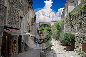 Street of San-Marino photo