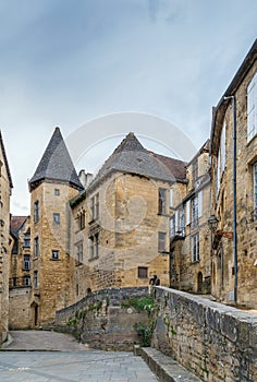 Street in Sarlat-la-Caneda, France