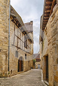 Street in Sarlat-la-Caneda, France