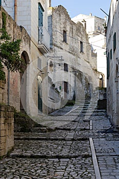 Street of Sassi Di Matera