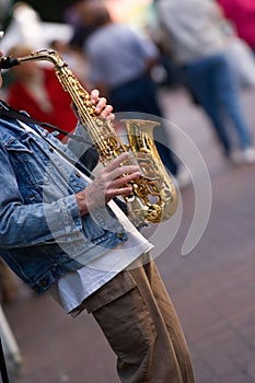 Street Sax Player