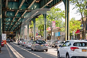 Street scene Bronx NYC