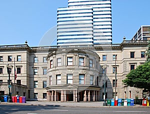 Street Scene in Downtown Portland, Oregon