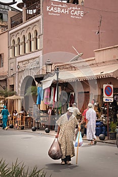 Street scene. Marrakesh. Morocco