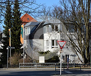 Street Scene in the Neighborhood Grunewald, Berlin photo