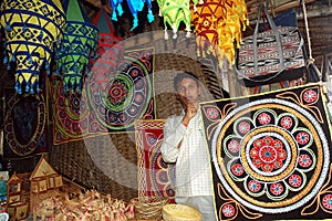 Street scene of Orissa state of India