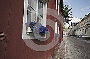 Street Scene in Porvoo Finland