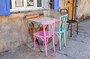 Street scene Provence Southern France