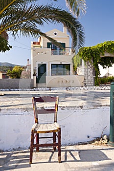 Street Scene on Samos