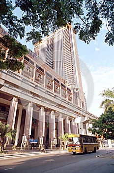 The street scenic of Kuala Lumpur