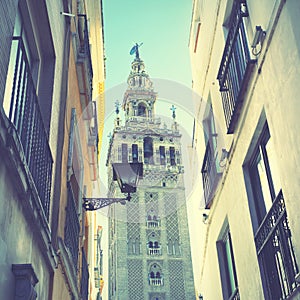 Street in Sevilla photo