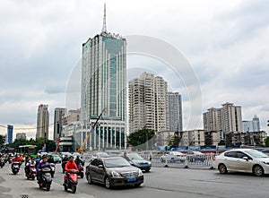 Street in Shanghai, China