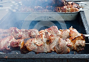 Street shashlik