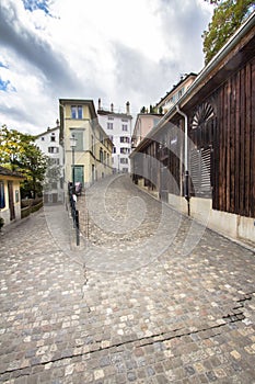 Zurich old town street