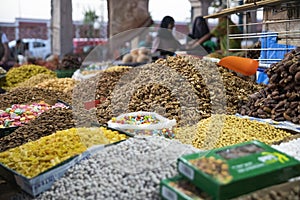 Street shop in the city of Beni Mellal located in the center of Morocco