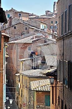 The street of Siena
