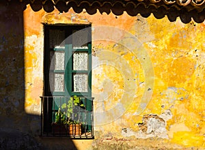 Street of Sighs, in the historic center, a World Heritage Site by Unesco in 1995. The houses are from the 18th century. Uruguayan