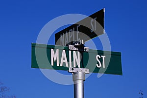 Street sign