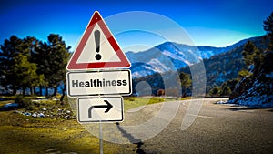 Street Sign to Healthiness