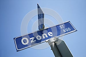 Street Sign - Ozone Street