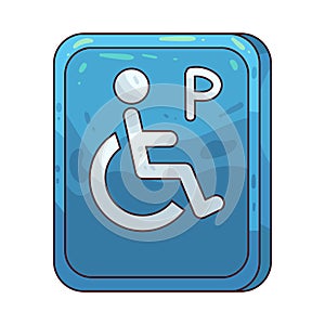 Disabled Parking Sign