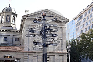 Street sign in Portland, Oregon. Where are you going?