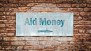 Street Sign to Aid Money