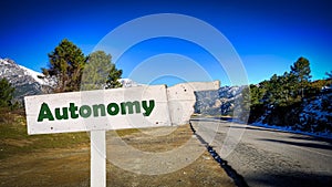 Street Sign to Autonomy